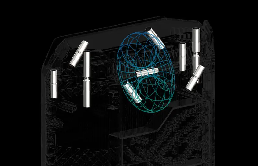 ASUS Rog Rapture GT6 (W-2-PK) WiFi6 Gaming Mesh Router (2`li)