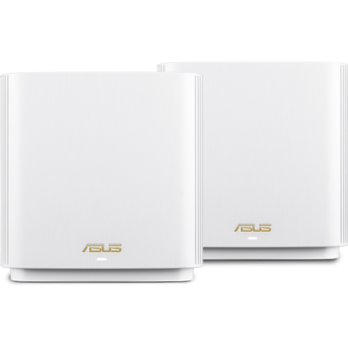Asus ZenWiFi AX XT8 (B-2-PK) Tüm Evi Kapsayan Tri-Band Wi-Fi 6 Mesh Sistemi (Beyaz İkili Paket)