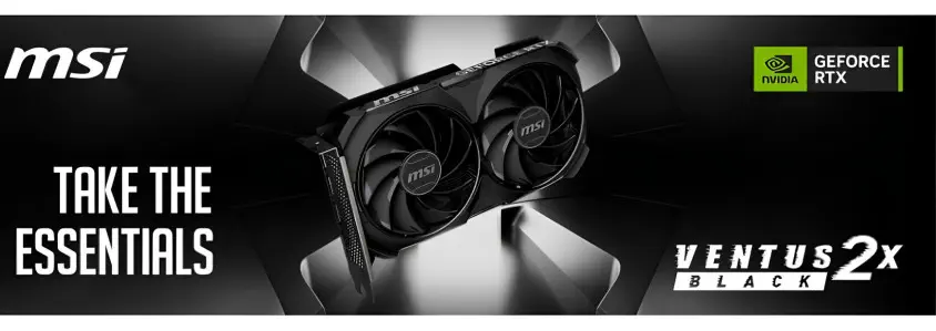 MSI GeForce RTX 4060 Ti VENTUS 2X BLACK 16G OC Gaming Ekran Kartı