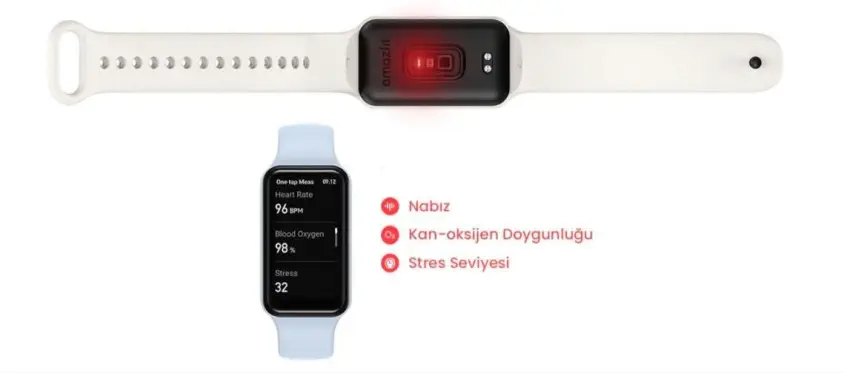 Amazfit Band 7 Siyah Akıllı Bileklik