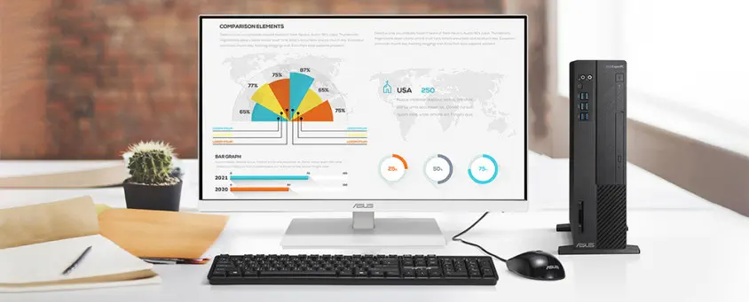 ASUS VA24EQSB 23.8″ 5ms 75Hz Adaptive-Sync IPS FHD Monitör 