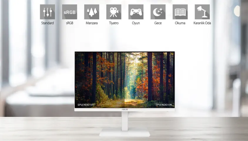 ASUS VA24EQSB 23.8″ 5ms 75Hz Adaptive-Sync IPS FHD Monitör 