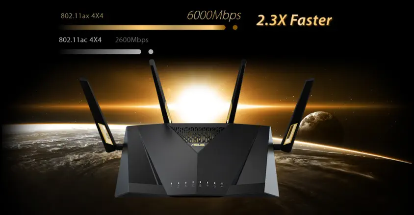 ASUS RT-AX88U Pro Dual Band WiFi 6 Gaming Router 