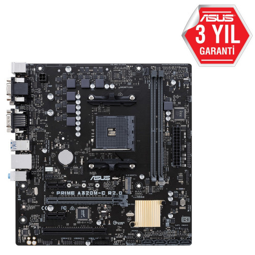 Asus Prime A320M-C R2.0 Gaming Anakart