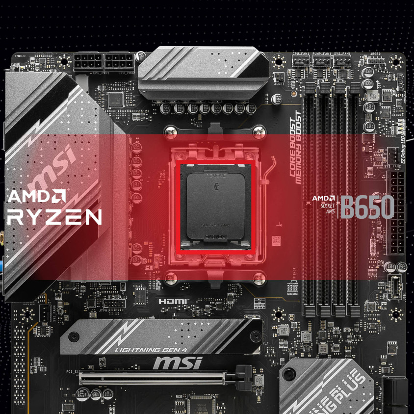 Msi B650 GAMING PLUS WIFI ATX Anakart