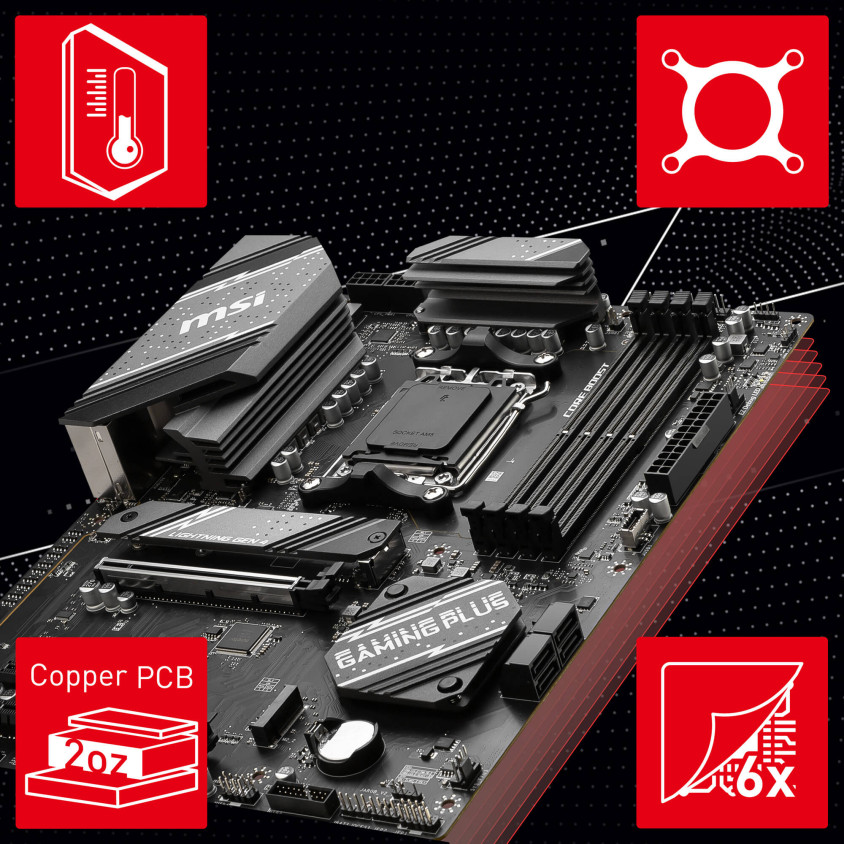 Msi B650 GAMING PLUS WIFI ATX Anakart