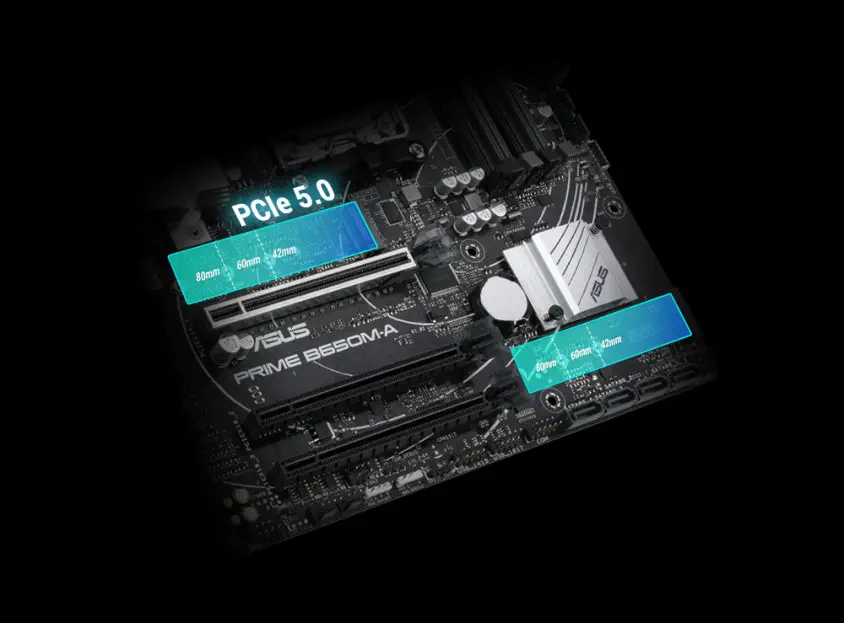 ASUS Prime B650M-A Soket AM5 DDR5 6400(OC)MHz mATX Gaming Anakart
