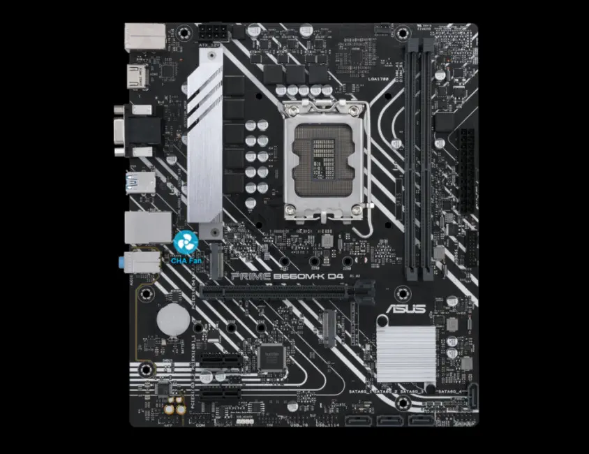 ASUS Prime B660M-K D4 Gaming Anakart