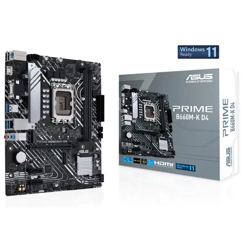 ASUS Prime B660M-K D4 Gaming Anakart