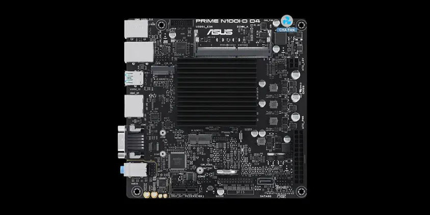ASUS Prime N100I-D D4-CSM Intel N100  DDR4 3200Mhz Mini ITX Anakart