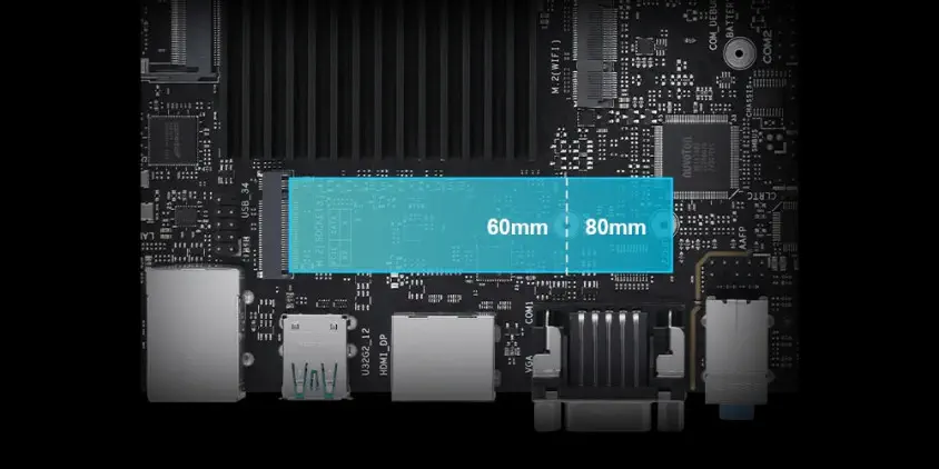 ASUS Prime N100I-D D4-CSM Intel N100  DDR4 3200Mhz Mini ITX Anakart