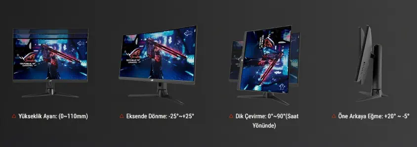 Asus ROG Strix XG27AQV 27″ IPS QHD Gaming Monitör