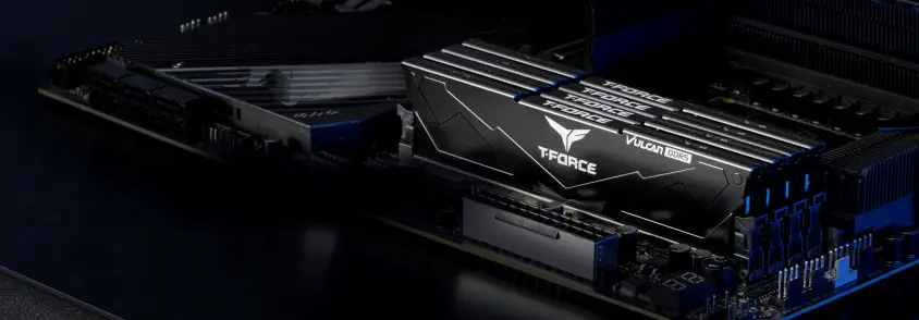 Team T-Force Vulcan Black 16GB (2x8GB) 5600Mhz DDR5 Gaming Ram