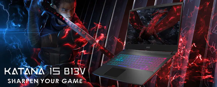 MSI Katana 17 B13VEK-1036XTR i7-13620H 17.3&quot; 144Hz FreeDOS Full HD  Notebook