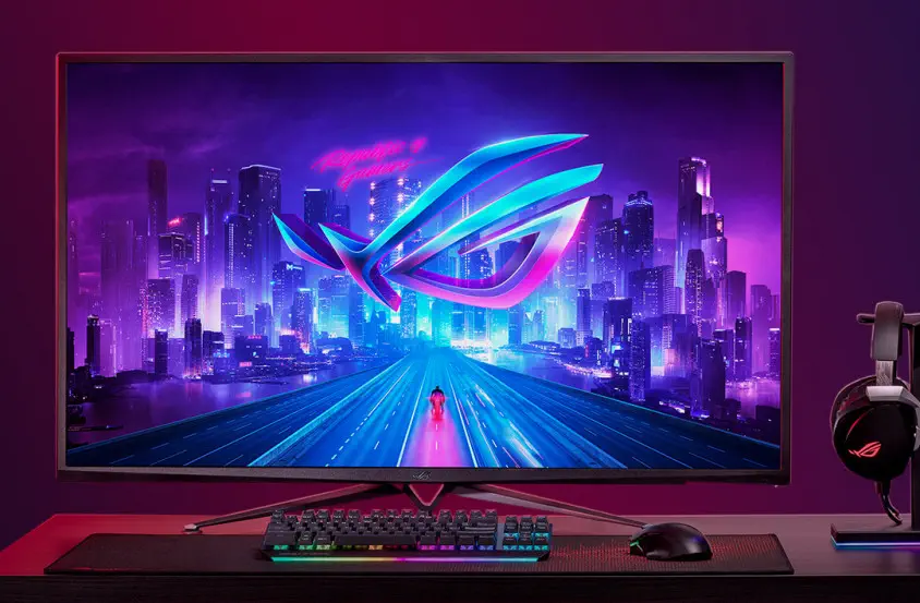 Asus ROG Swift PG43UQ 43″ 1ms 144Hz Adaptive-Sync Flicker-Free Gaming (Oyuncu) Monitör