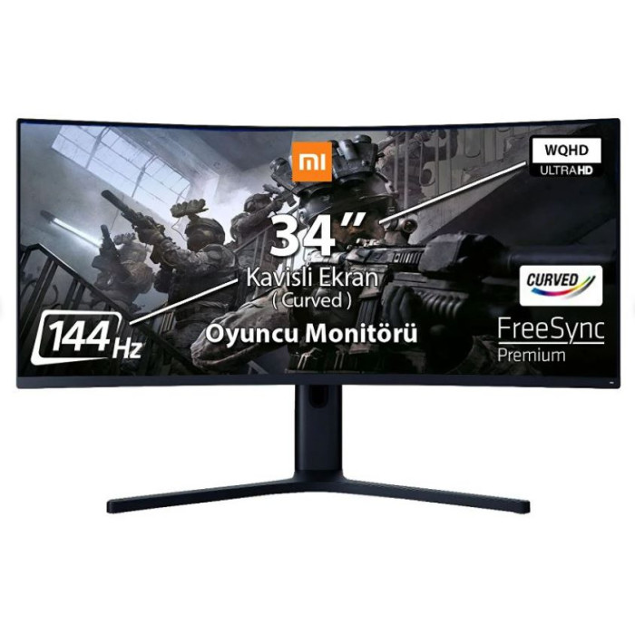 Xiaomi Mi Curved BHR4269GL 34″ 144Hz FreeSync WQHD Gaming Monitör 