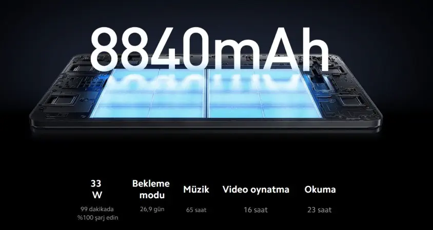 Xiaomi Mi Pad 6 8GB RAM 256 GB 11″ Mist Blue Tablet