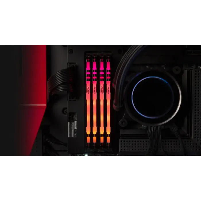 Kingston Fury Beast RGB KF432C16BB2AK2/16 16GB (2x8GB) DDR4 3200MHz CL16 Gaming Ram