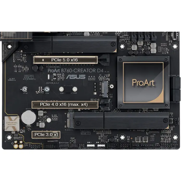 Asus ProArt B760-CREATOR D4 LGA1700 DDR4 ATX Anakart