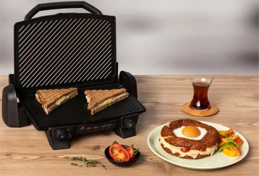 Tefal Toast Expert Bakır 1800 W Tost Makinesi