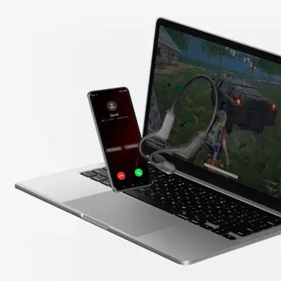 Haylou Purfree Bc01 Kemik Iletimli Kablosuz Bluetooth Kulaklık Siyah (Haylou Türkiye Garantili)