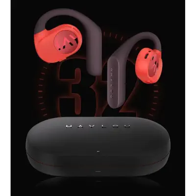 Haylou Freebuds OW01 Turuncu Siyah TWS Bluetooth 5.2 32 Saat Pil Ömrü Kablosuz Kulaklık (Haylou Türkiye Garantili) ow01