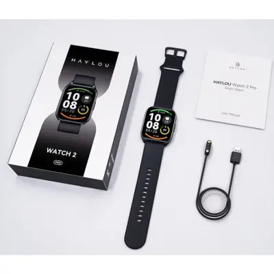 Haylou Watch 2 Pro Akıllı Saat Lacivert 10 Gün Pil Gücü Spor Modları (Haylou Türkiye Garantili) 