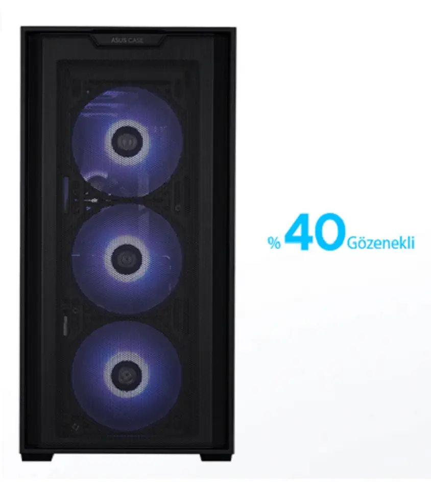 ASUS A21 mATX Mesh Beyaz Mid Tower Kasa