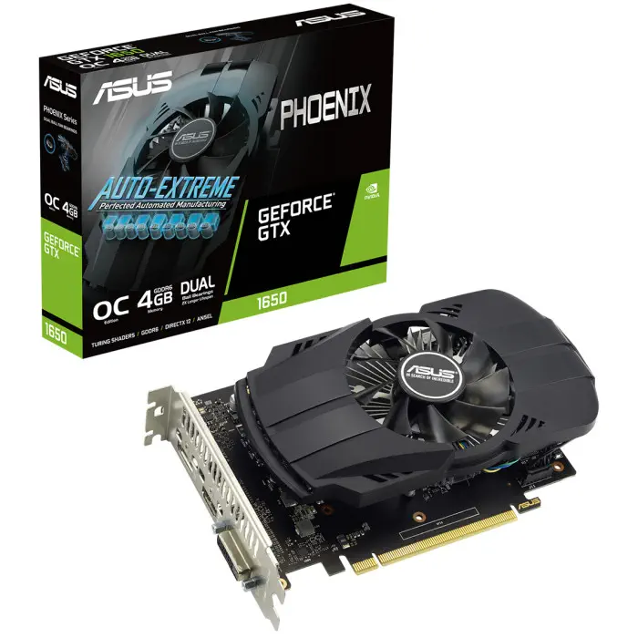 ASUS PH-GTX1650-O4GD6-P EVO Gaming Ekran Kartı 