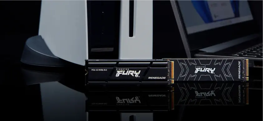 Kingston Fury Renegade SFYRSK/1000G Gen 4x4 1TB SSD w/Heatsink