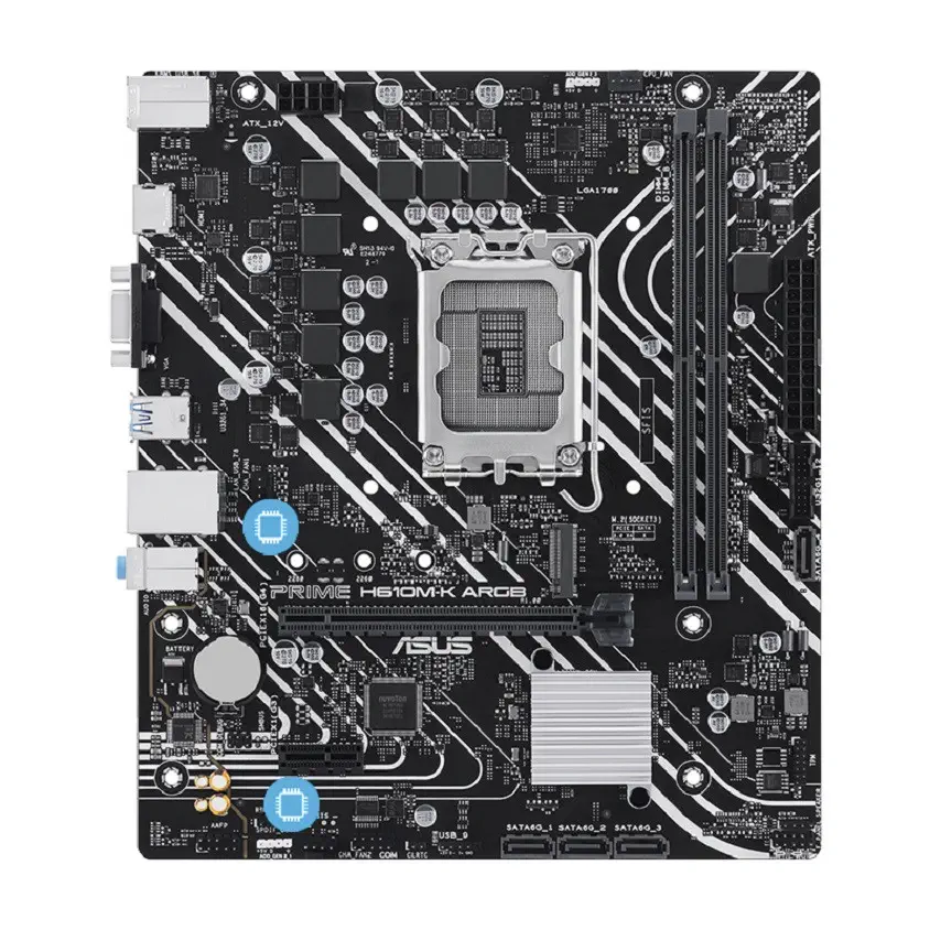 ASUS Prime H610M-K ARGB DDR5 M.2 HDMI VGA mATX 1700p Gaming Anakart