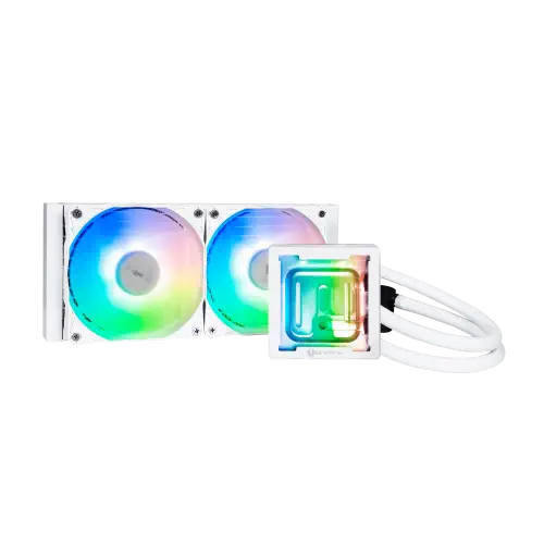 Bitfenix Cube v2 240 BFW-AIO-240-WW27A-RP Beyaz 240mm İşlemci Sıvı Soğutucu