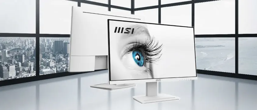 MSI Pro MP243XW 23.8″ 1920x1080 FLAT IPS 100Hz 1ms Freesync Beyaz Monitör