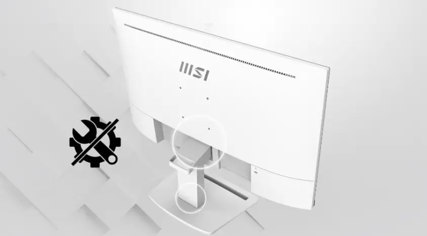 MSI Pro MP243XW 23.8″ 1920x1080 FLAT IPS 100Hz 1ms Freesync Beyaz Monitör