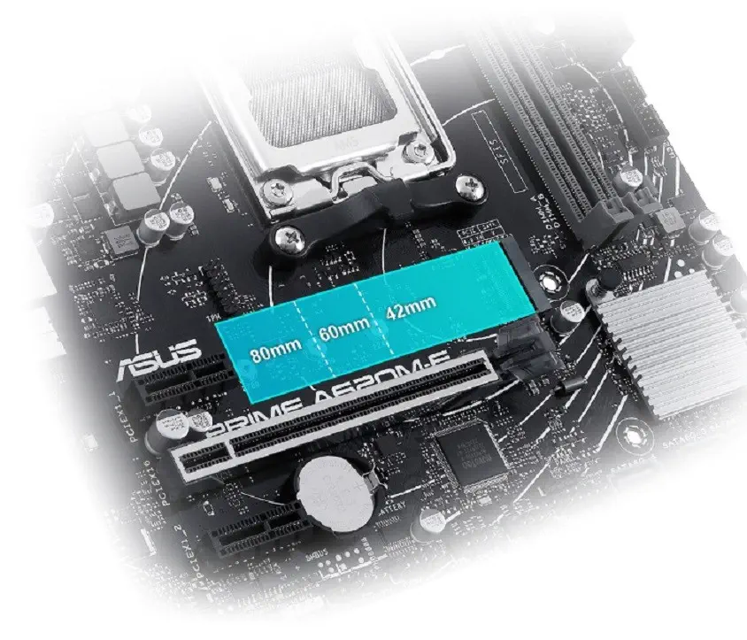 ASUS PRIME A620M-E DDR5 Anakart