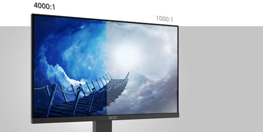 MSI Pro MP2412 23.8″ 1920x1080 VA 100Hz 1ms Anti-Glare  Monitör