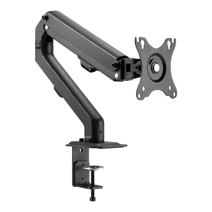 Twisted Minds TM-45-C06 Mekanik Amortisörlü Düz/Kavisli Ekran 17″- 27″ Max 7Kg Tek Monitör Kolu