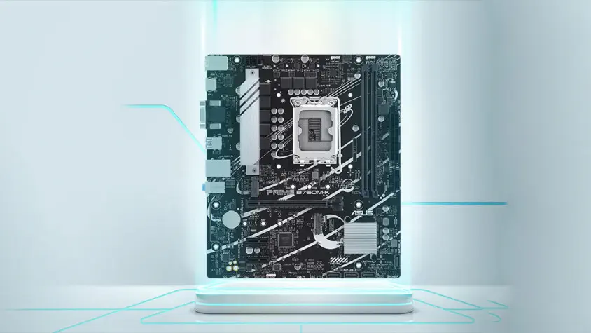 ASUS Prime B760M-K D5 Soket 1700 DDR5 8000(OC)MHz mATX Gaming Anakart