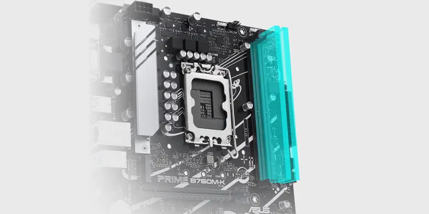 ASUS Prime B760M-K D5 Soket 1700 DDR5 8000(OC)MHz mATX Gaming Anakart