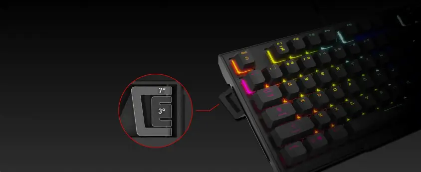 MSI Vigor GK41 Kailh Red Switch Mekanik Kablolu Klavye
