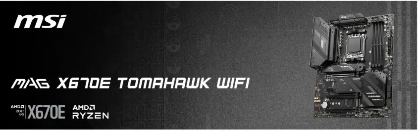 MSI MAG X670E TOMAHAWK WIFI Gaming Anakart