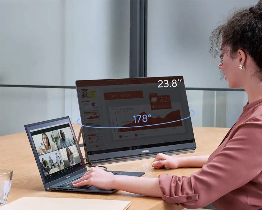 ASUS ZenScreen MB249C 23.8” Taşınabilir Monitör