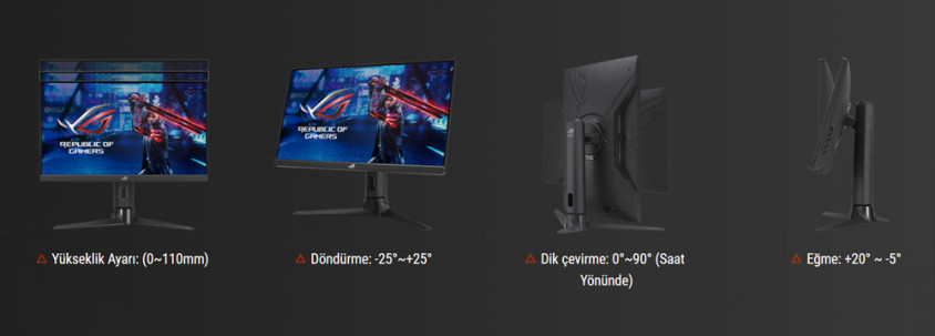 Asus ROG Strix XG259QN  23.8″ IPS Full HD Gaming Monitör