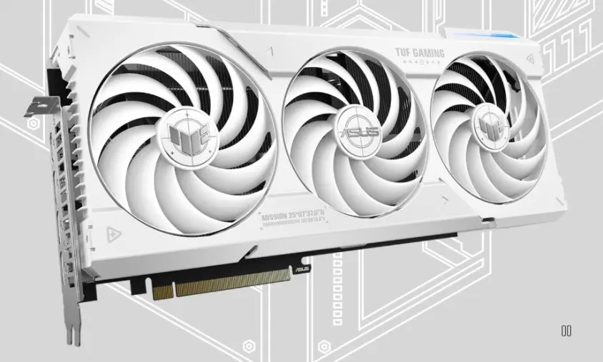 ASUS TUF Gaming Radeon RX 7800 XT White OC TUF-RX7800XT-O16G-WHITE-GAMING Gaming Ekran Kartı
