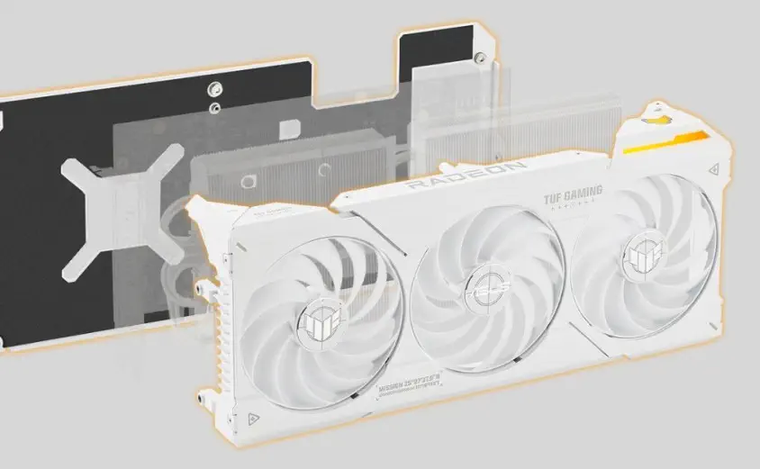 ASUS TUF Gaming Radeon RX 7800 XT White OC TUF-RX7800XT-O16G-WHITE-GAMING Gaming Ekran Kartı