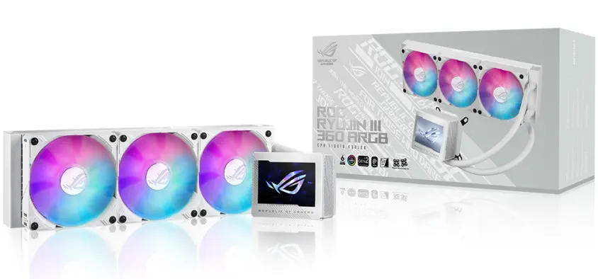 ASUS ROG Ryujin III 360 ARGB White Edition 360mm İşlemci Sıvı Soğutucu (90RC00L2-M0UAY0)