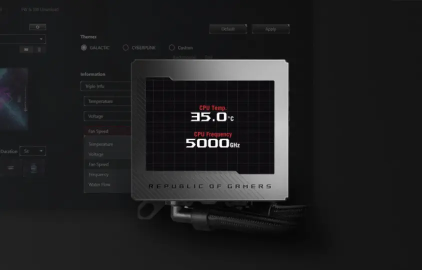 ASUS ROG Ryujin III 360 ARGB LCD 360mm İşlemci Sıvı Soğutucu (90RC00L1-M0UAY0)