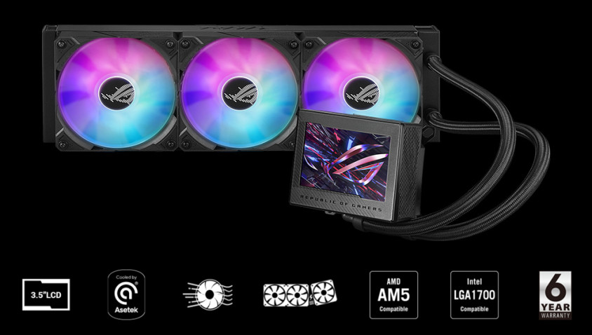 Asus ROG Ryujin III 360 Oled  İşlemci Sıvı Soğutucu