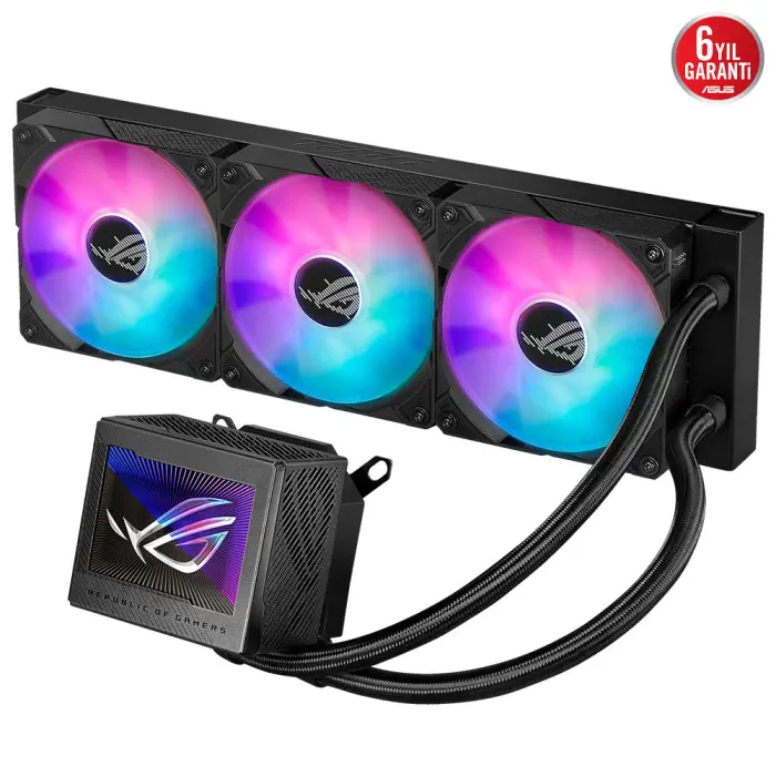 Asus ROG Ryujin III 360 ARGB LCD 360mm İşlemci Sıvı Soğutucu (90RC00L1-M0UAY0)