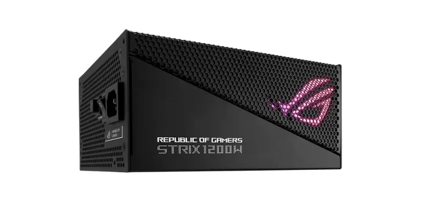 ASUS ROG-STRIX-1200G AURA 80+ GOLD 1200W Modüler ATX 3.0 PCI-E 5.0 Power Supply (90YE00S0-B0NA00)